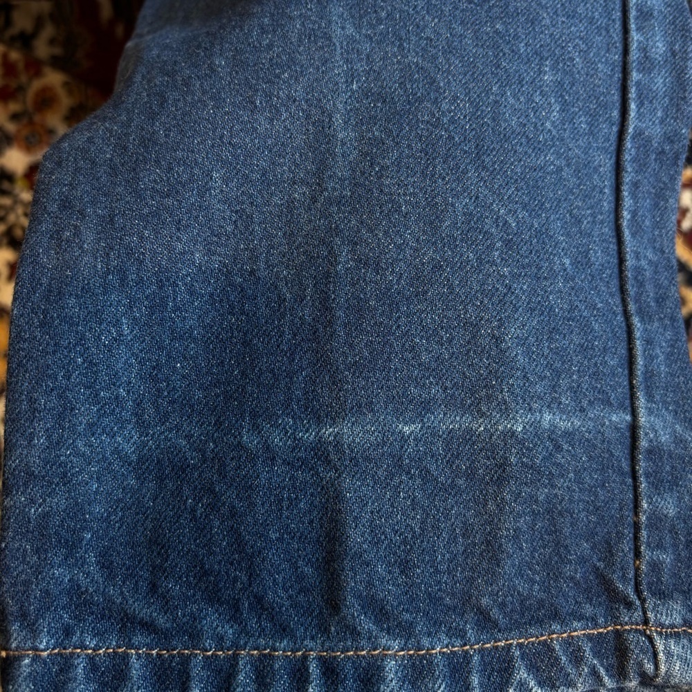 Tommy Hilfiger Vintage Women's Straight Blue Dark Denim Jean size 12 - Picture 10 of 12